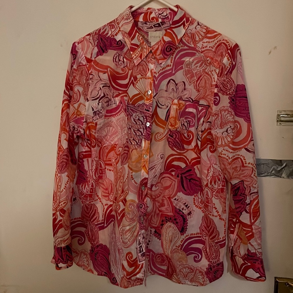 Vibrant Print Blouse